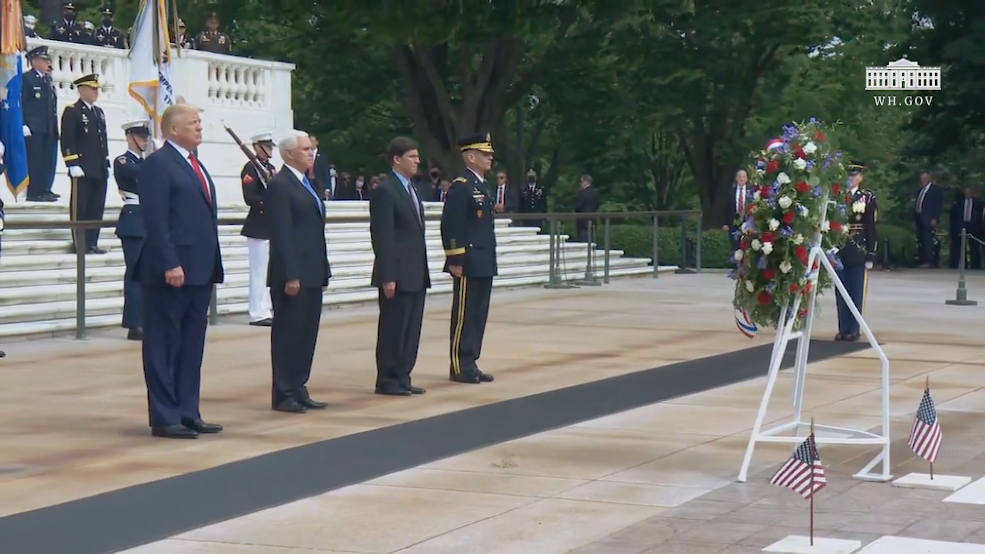 Thumbnail image for Presidents Attends Memorial Day Events