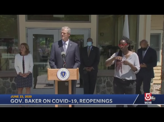 Thumbnail image for Gov. Baker's COVID-19 Update June 23 2020