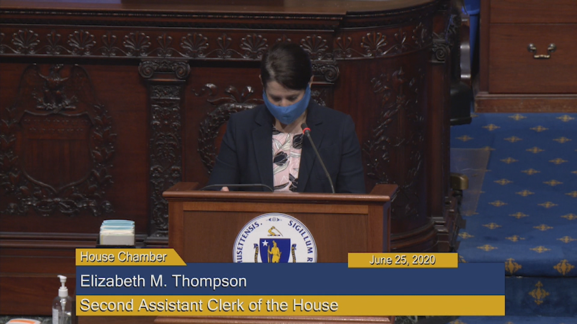 Thumbnail image for MA House of Representatives, June 25