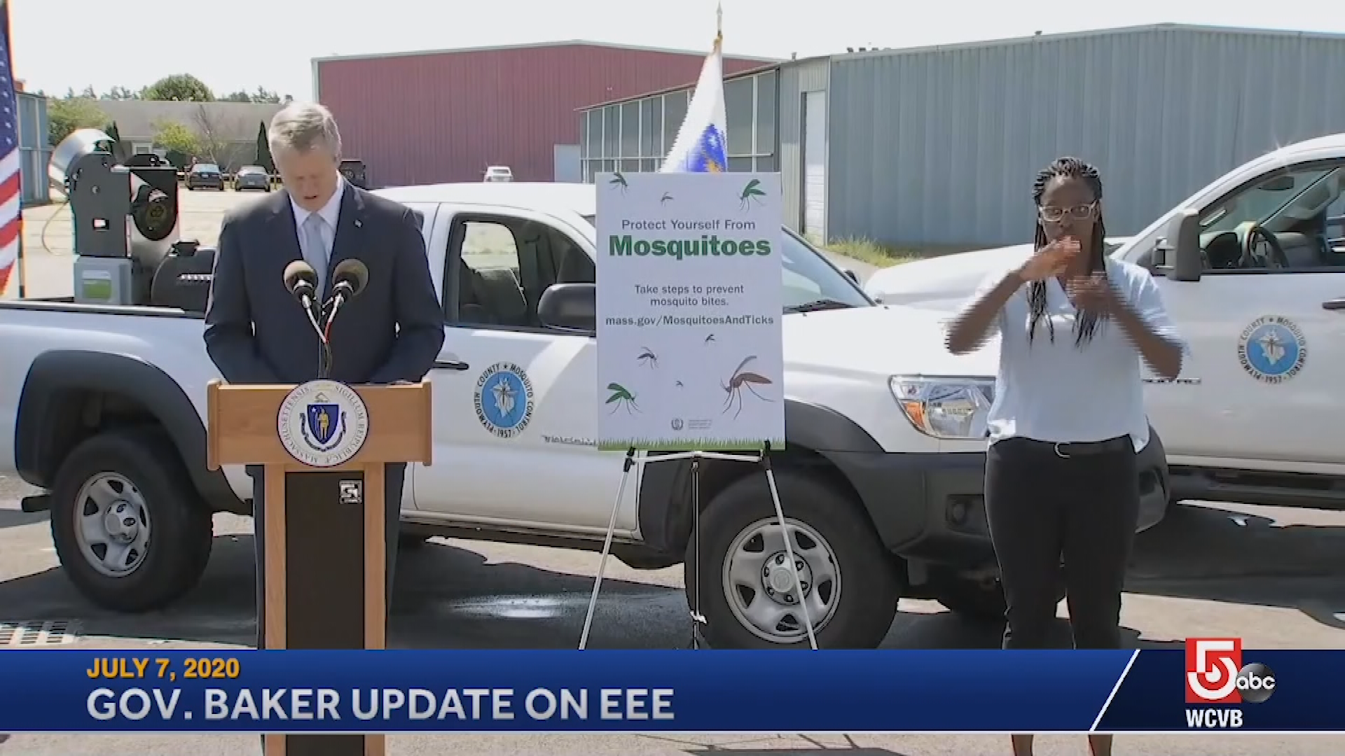 Thumbnail image for Governor's Update on EEE, July 7