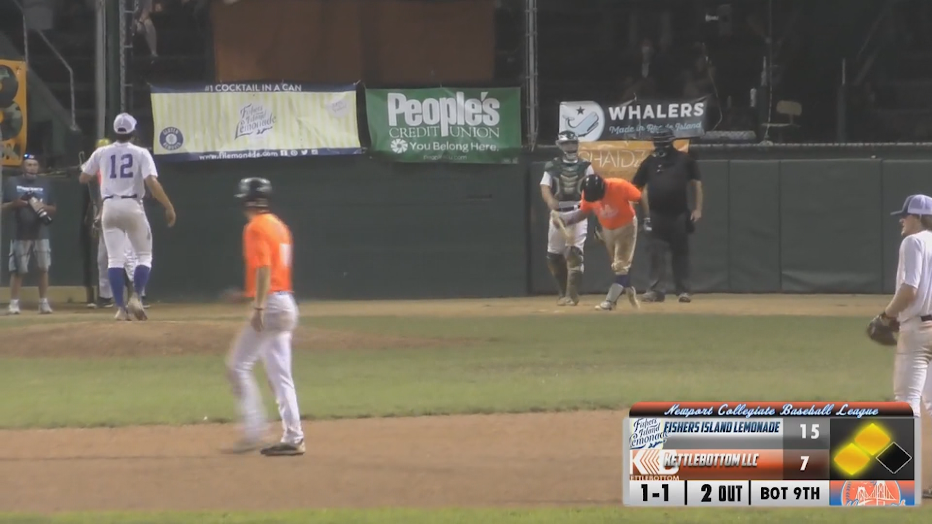 Thumbnail image for NCBL Baseball: Fisher's vs KettleBottom , 8/2