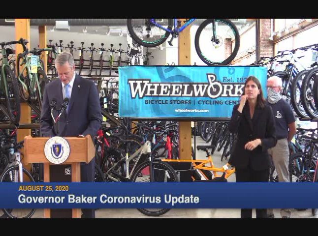 Thumbnail image for Gov. Baker's COVID-19 Update August 25, 2020