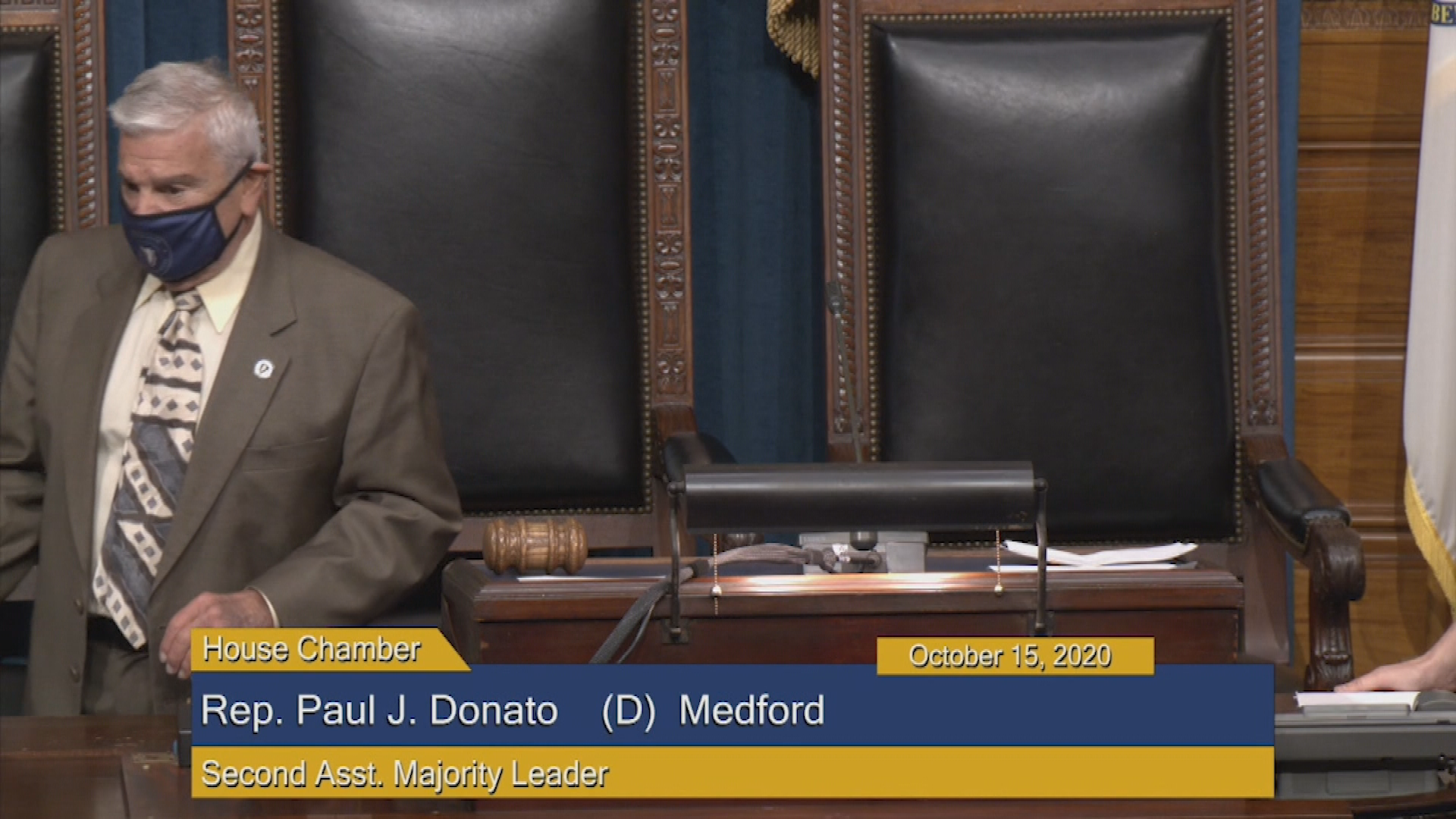 Thumbnail image for MA House of Representatives, Oct. 15