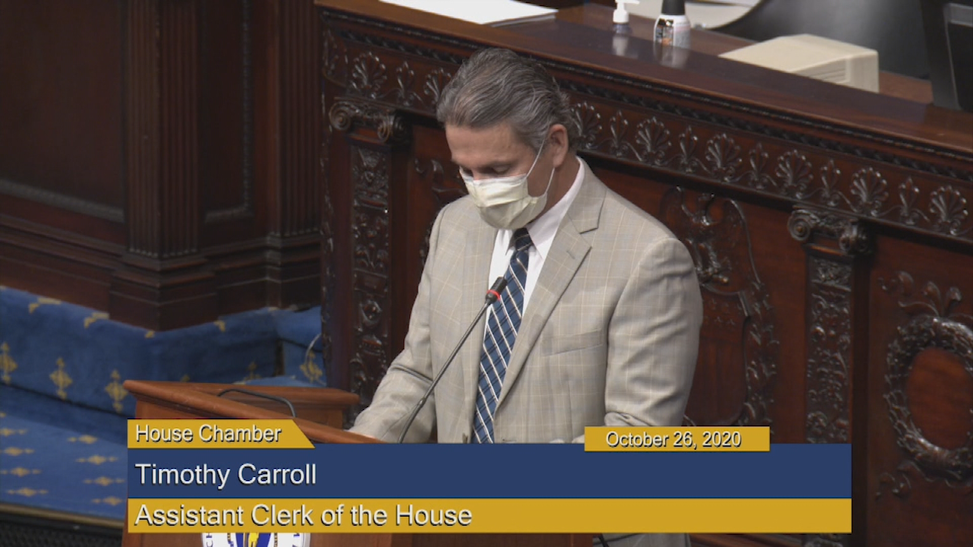 Thumbnail image for MA House of Representatives, Oct. 26