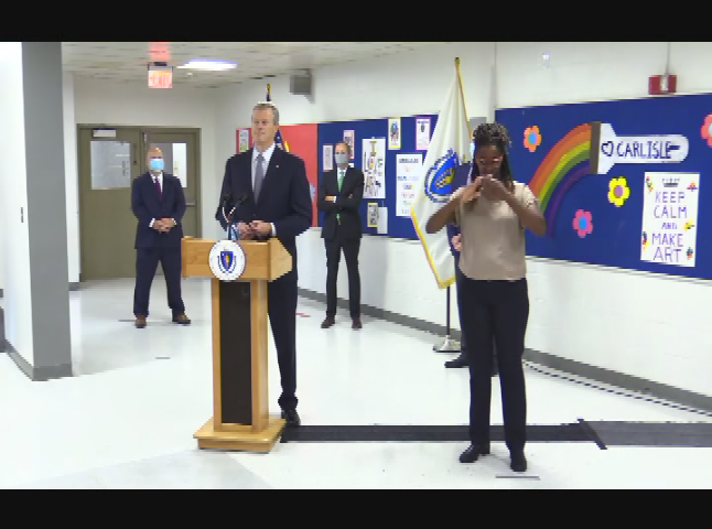 Thumbnail image for Gov. Baker's COVID-19 Update Spotlighting In-Person Learning in Carlisle Nov. 12 2020