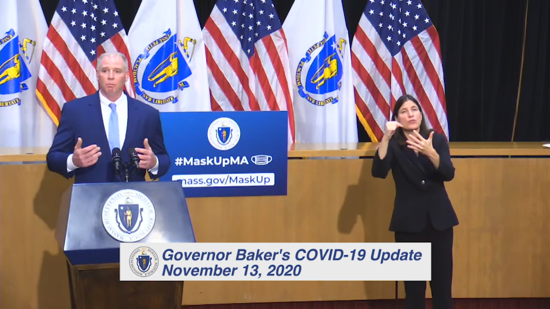 Thumbnail image for Governor's COVID-19 Update, Nov. 13