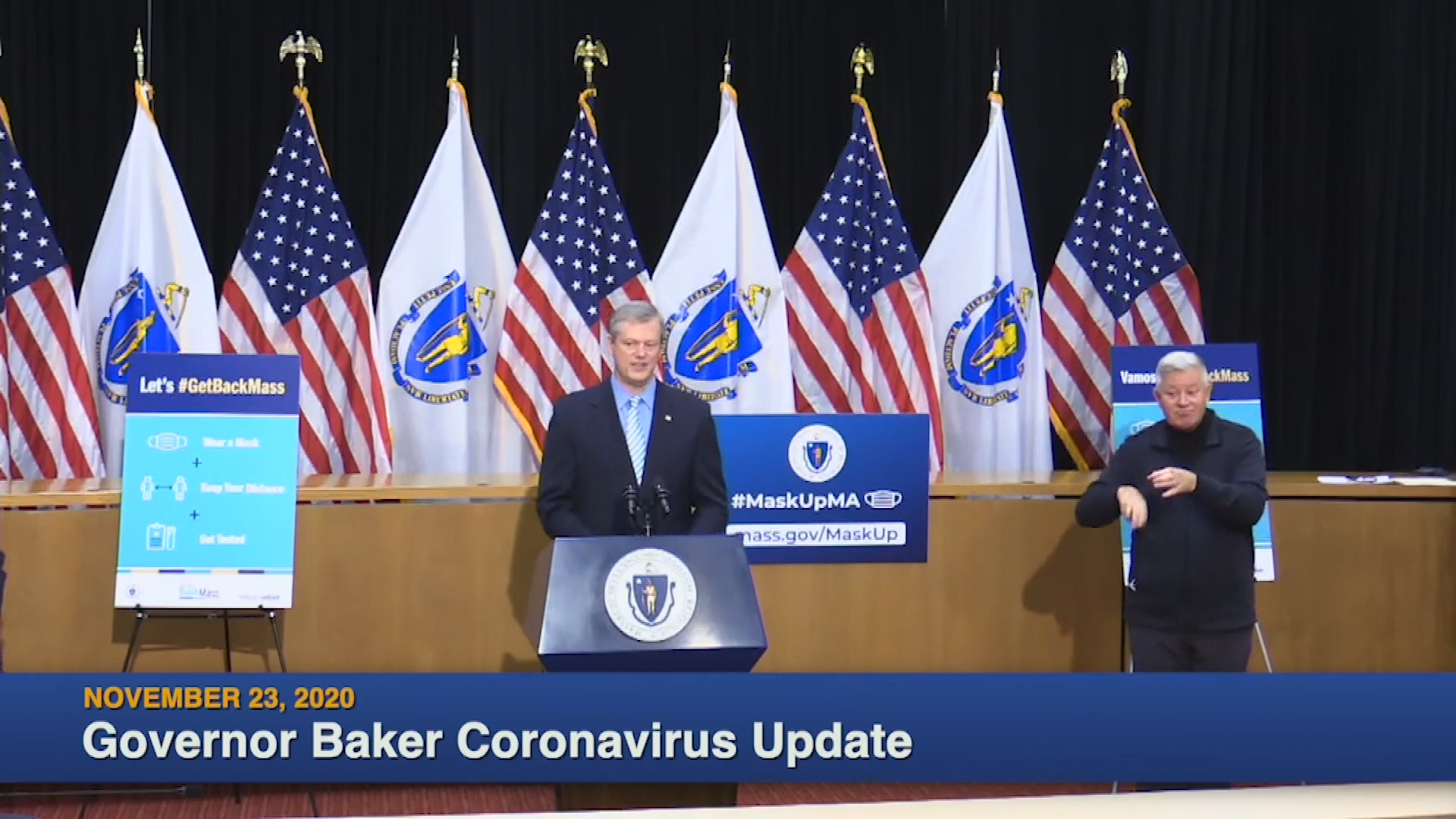 Thumbnail image for Governor's COVID-19 Update, Nov. 23