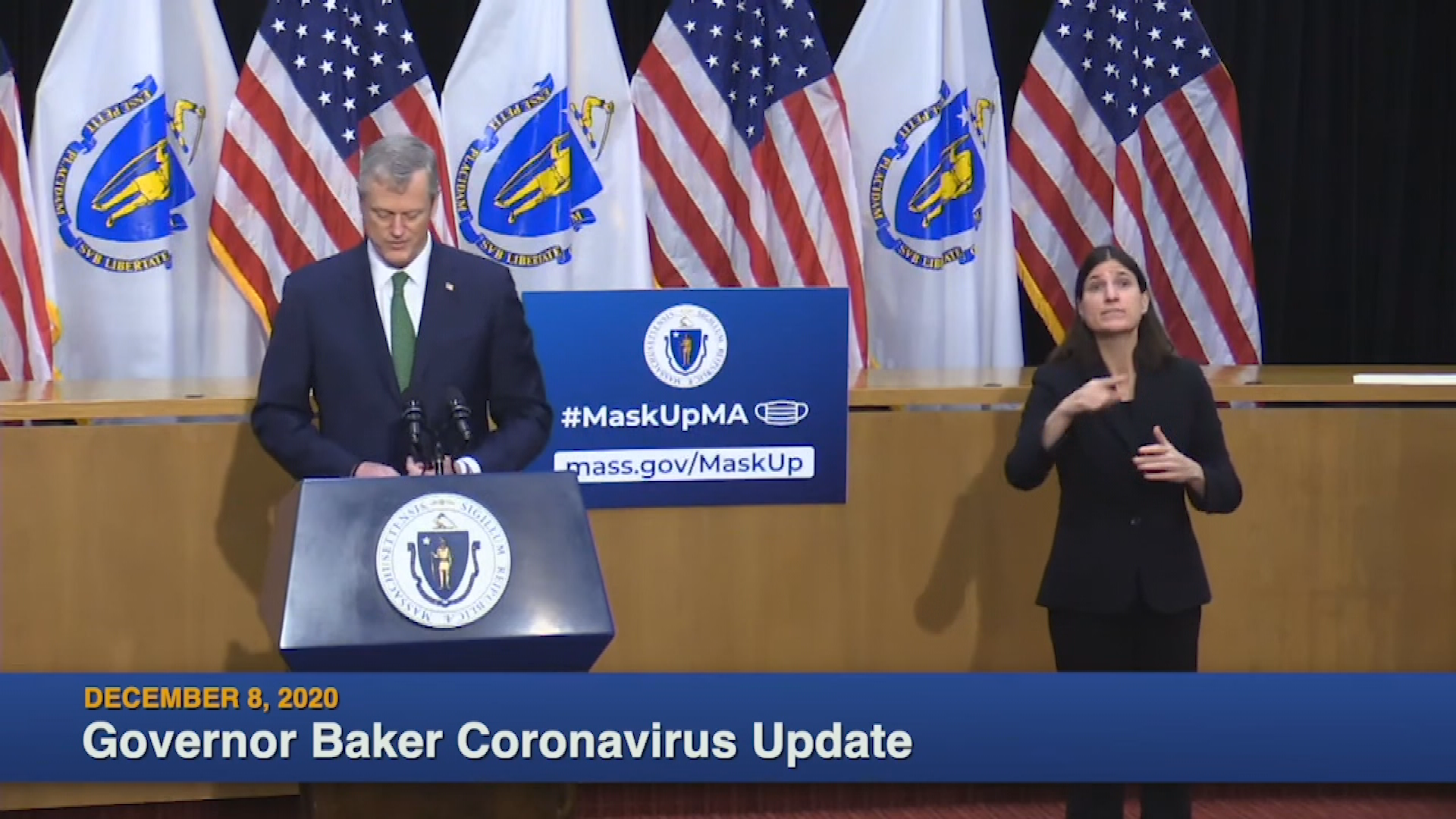 Thumbnail image for Governor Baker's COVID-19 Update, Dec. 8