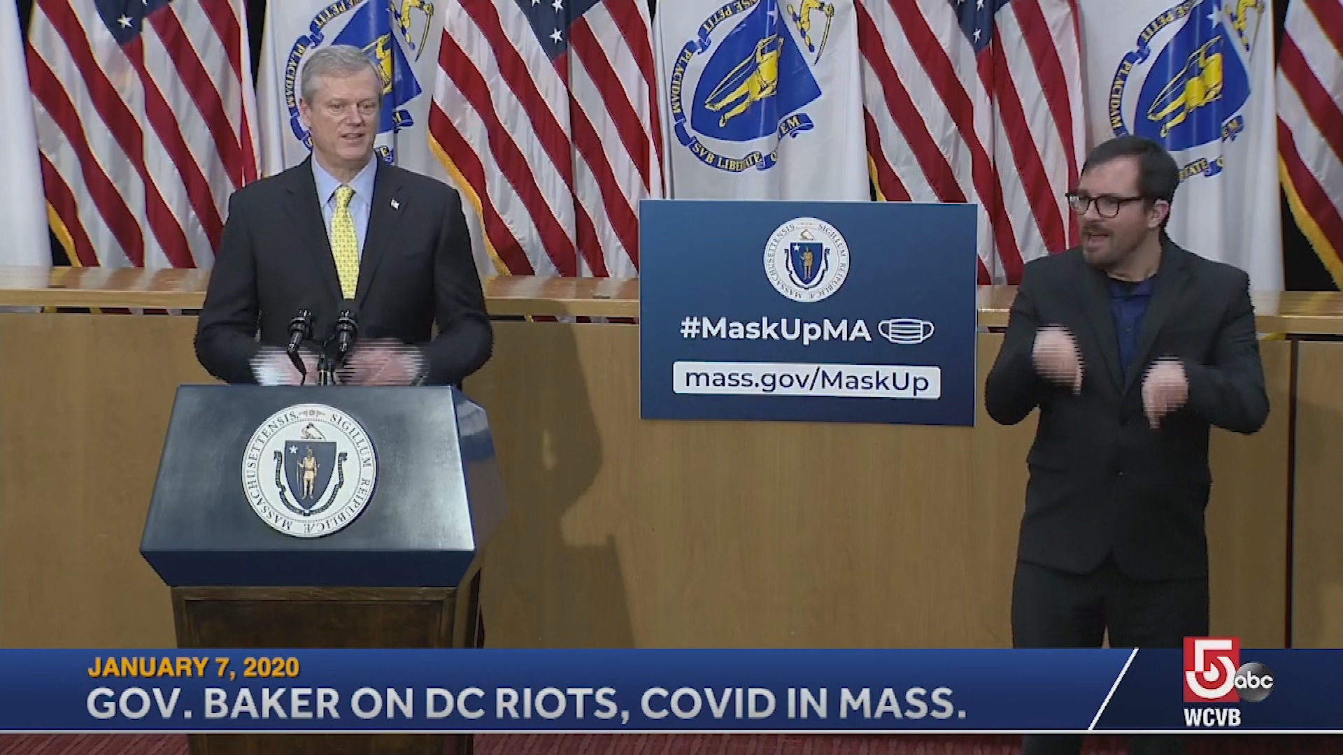 Thumbnail image for Governor Baker's COVID-19 Update, Jan. 7