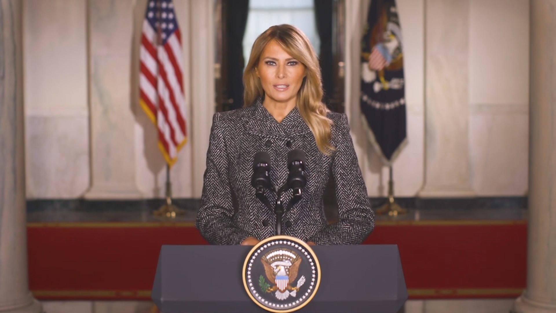Thumbnail image for A Message from First Lady Melania Trump