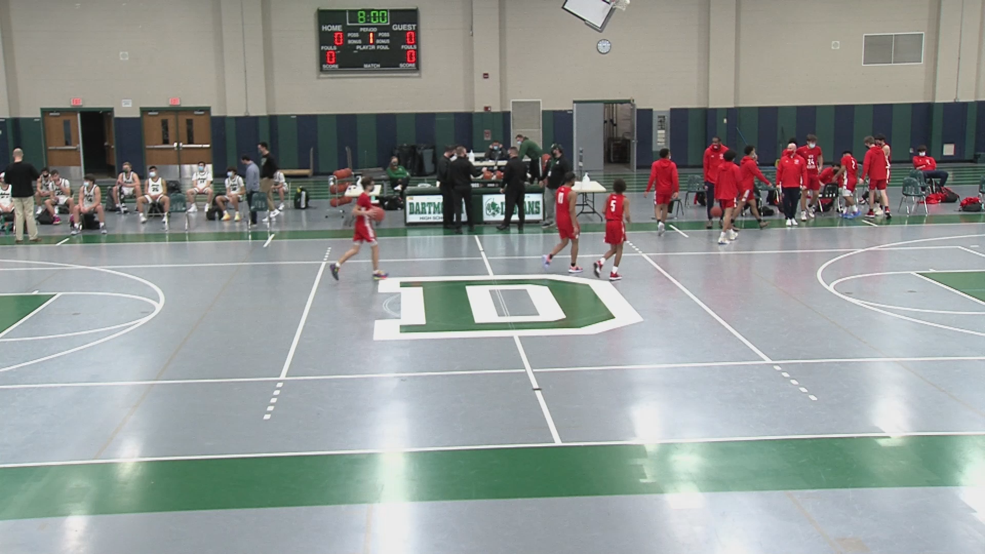Thumbnail image for Boys Basketball: NB At Dartmouth, Jan. 23