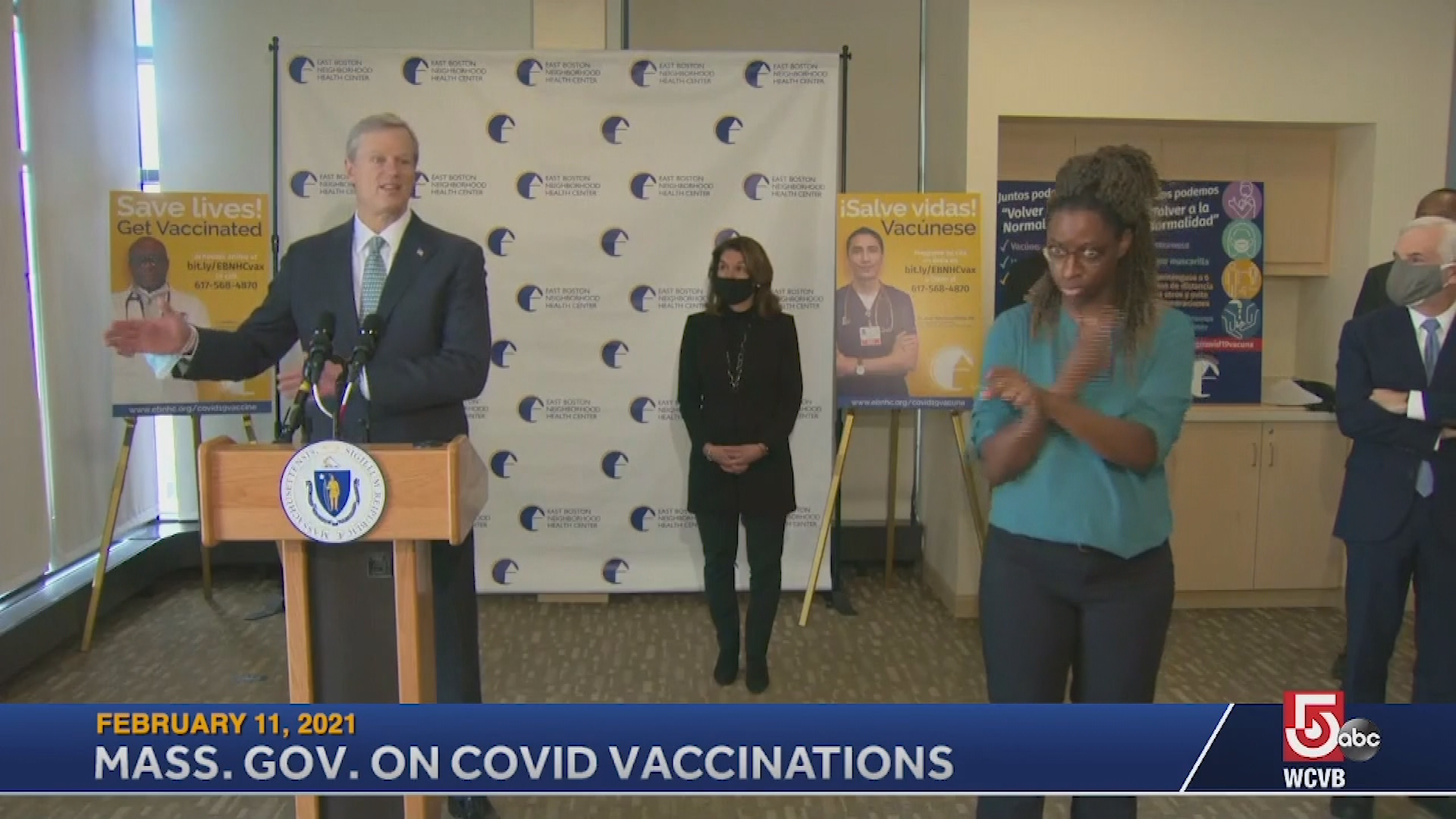 Thumbnail image for Governor Baker's COVID-19 Update Feb. 11: Vaccinations