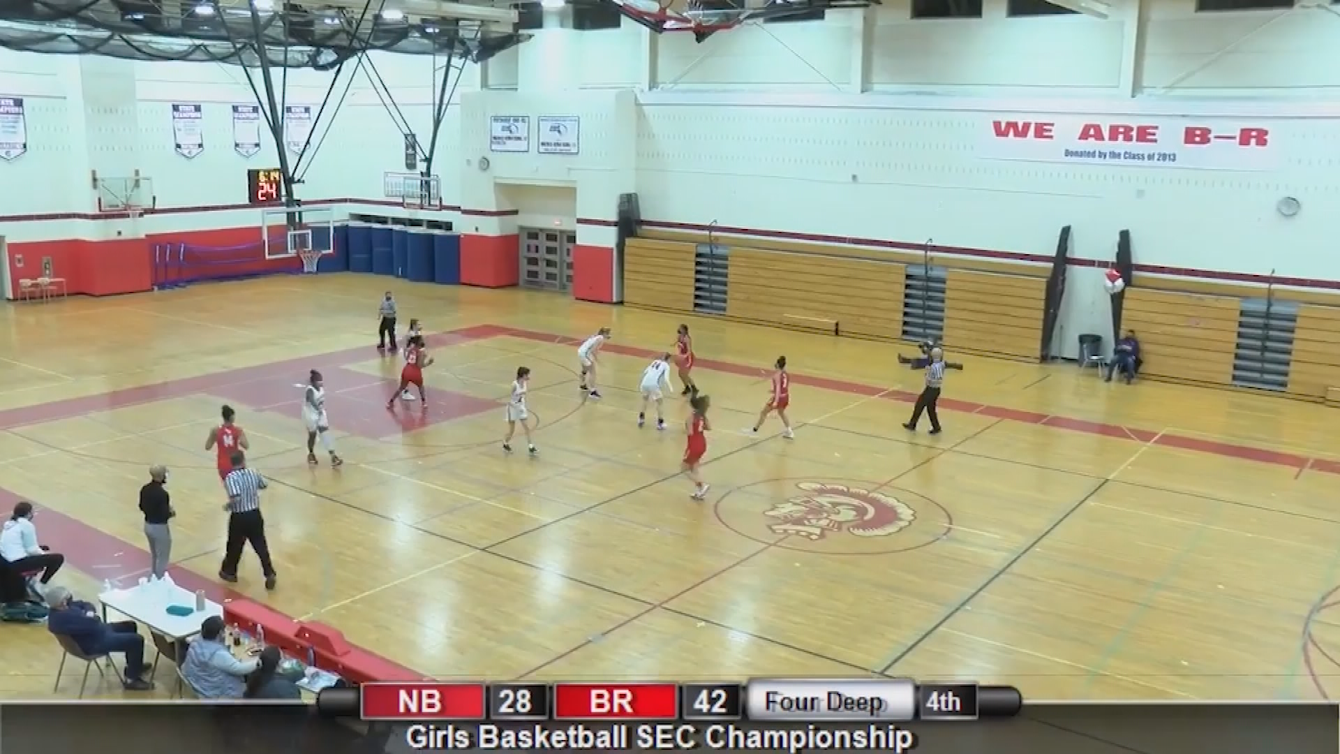 Thumbnail image for Girls' Basketball: NB at B-R, Feb. 11