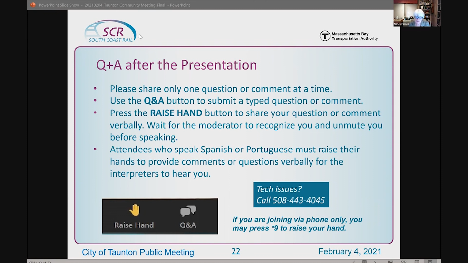 Thumbnail image for Southcoast Rail Virtual Community Meeting, Feb. 4