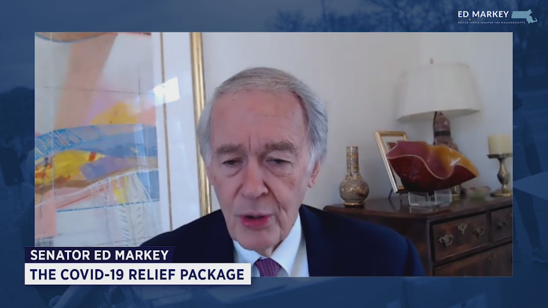 Thumbnail image for Senator Markey Remarks on the American Rescue Plan