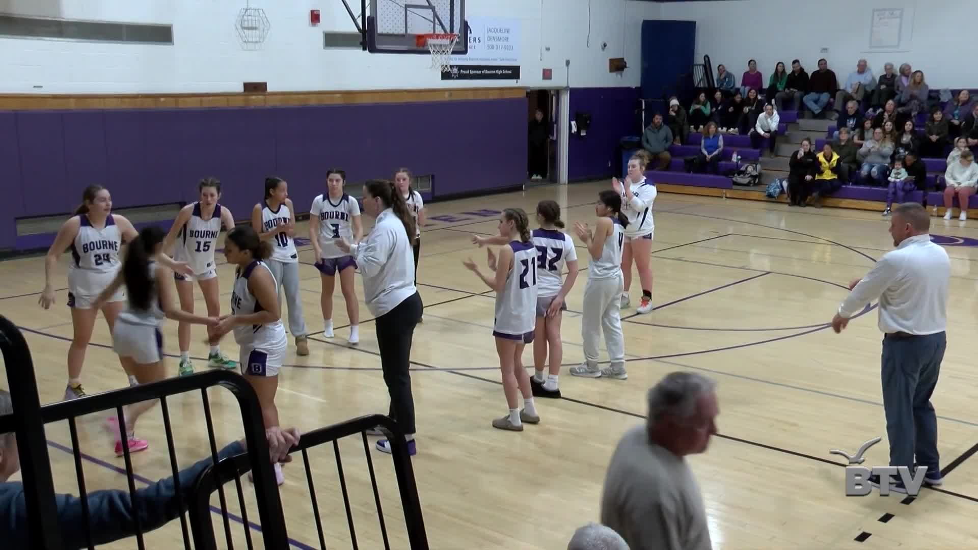 Thumbnail image for Girls' Basketball: Stang at Bourne