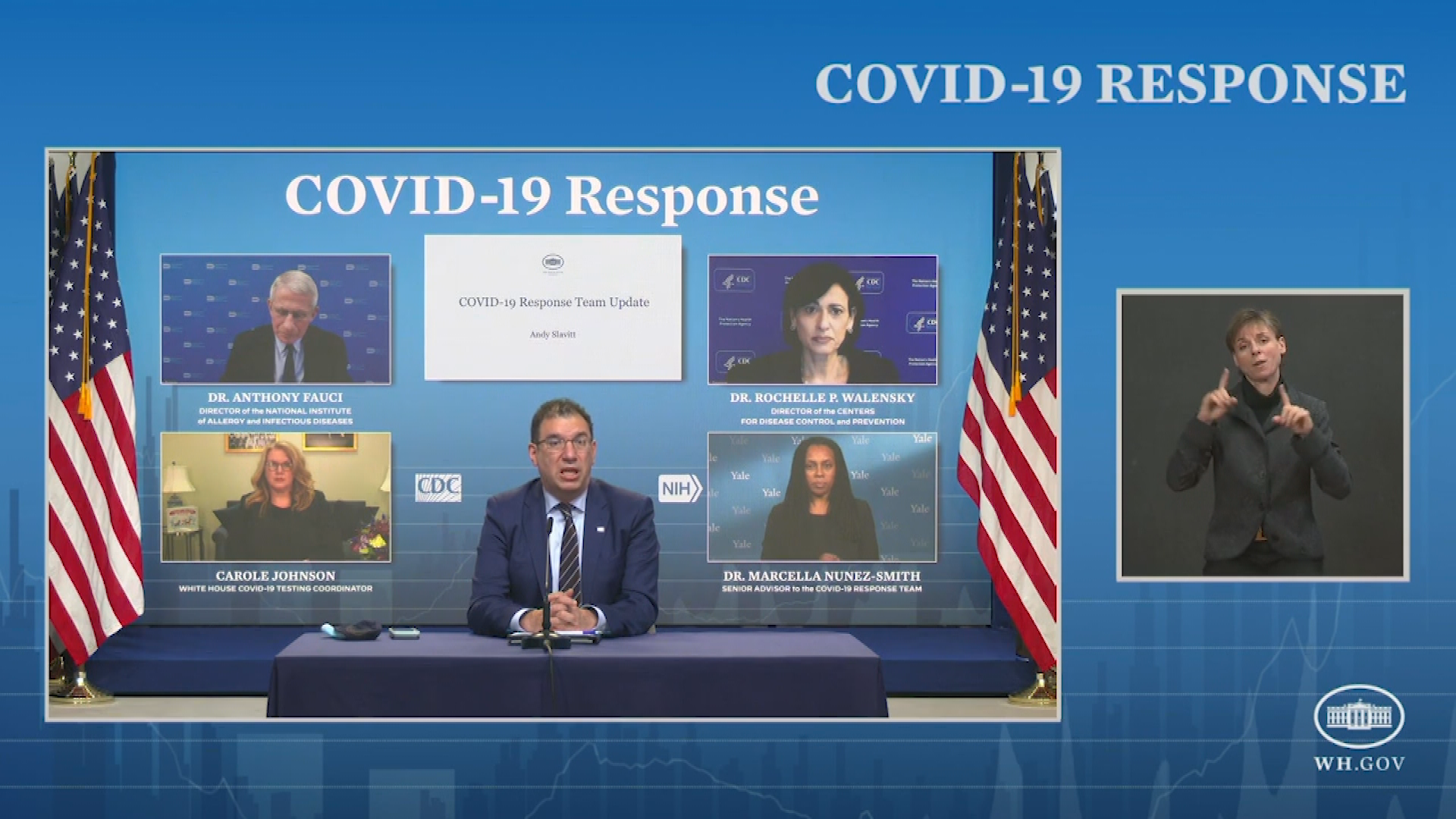 Thumbnail image for White House COVID-19 Update, March 17