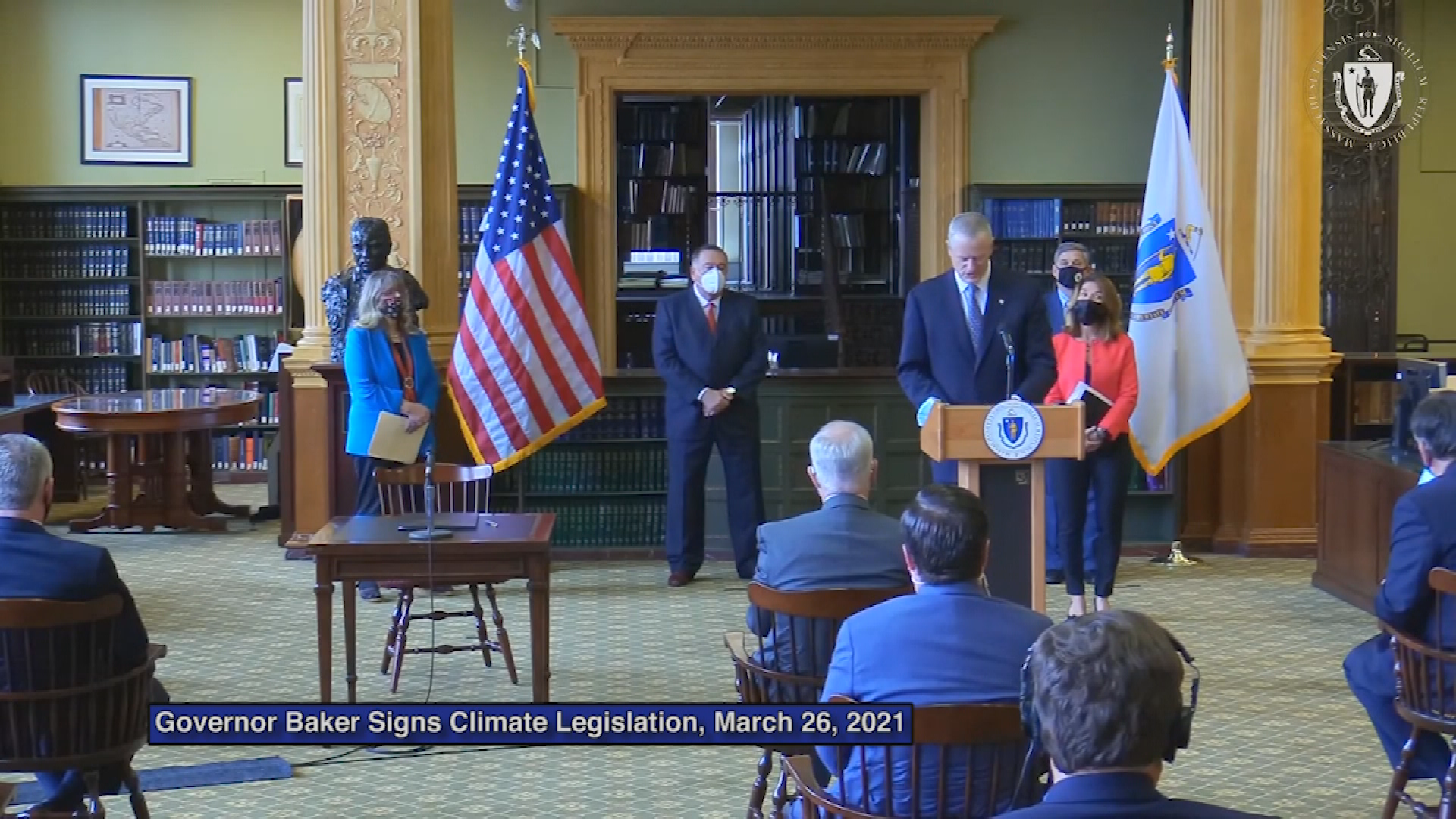 Thumbnail image for Governor Baker Signs Climate Legislation, March 26