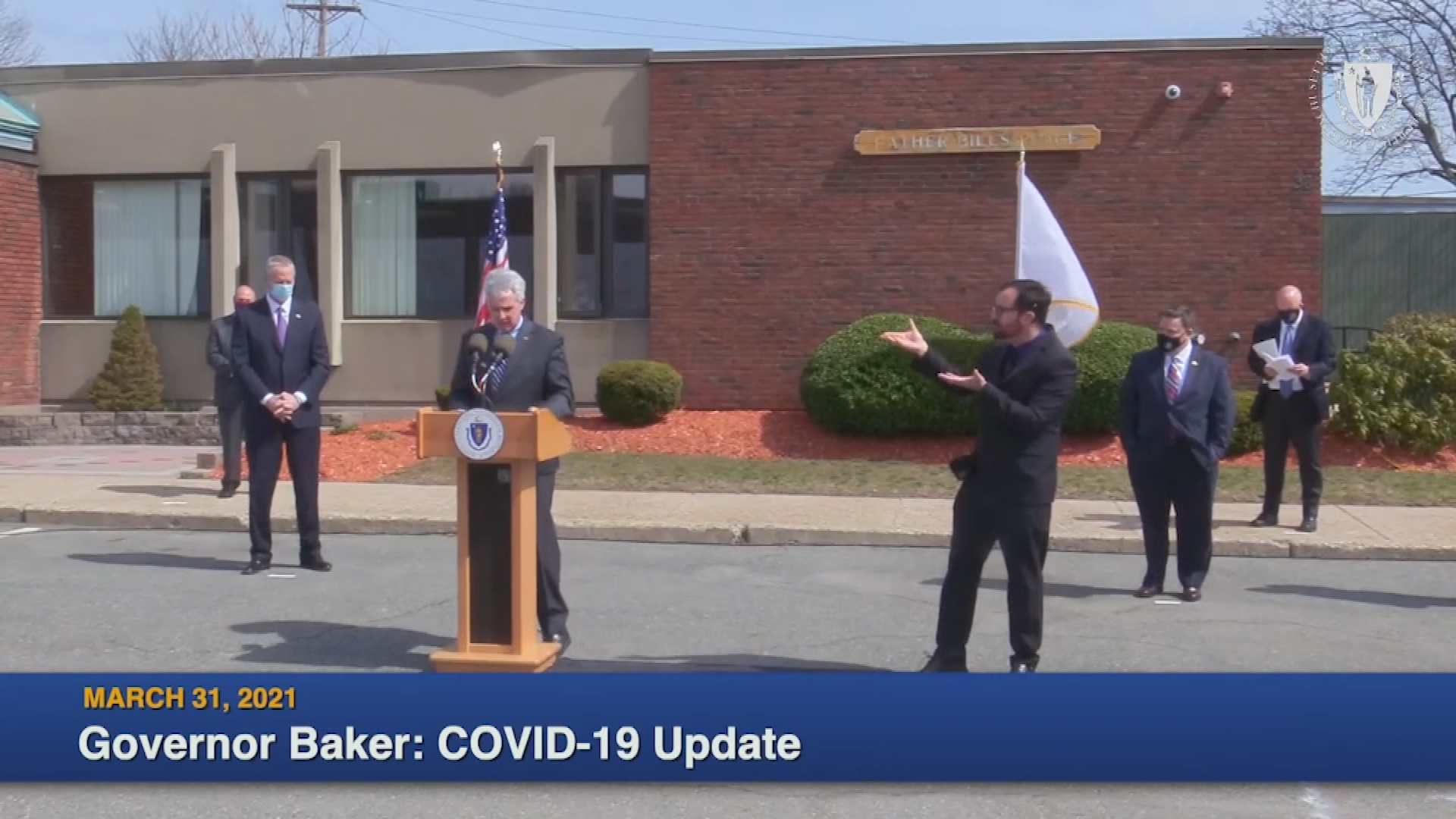 Thumbnail image for Governor Baker's COVID-19 Update, March 31