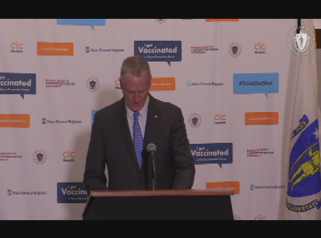 Thumbnail image for Gov. Baker's COVID-19 Update April 6 2021