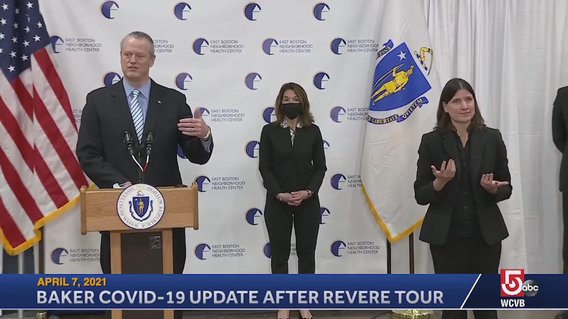 Thumbnail image for Governor Baker's COVID-19 Update, April 7