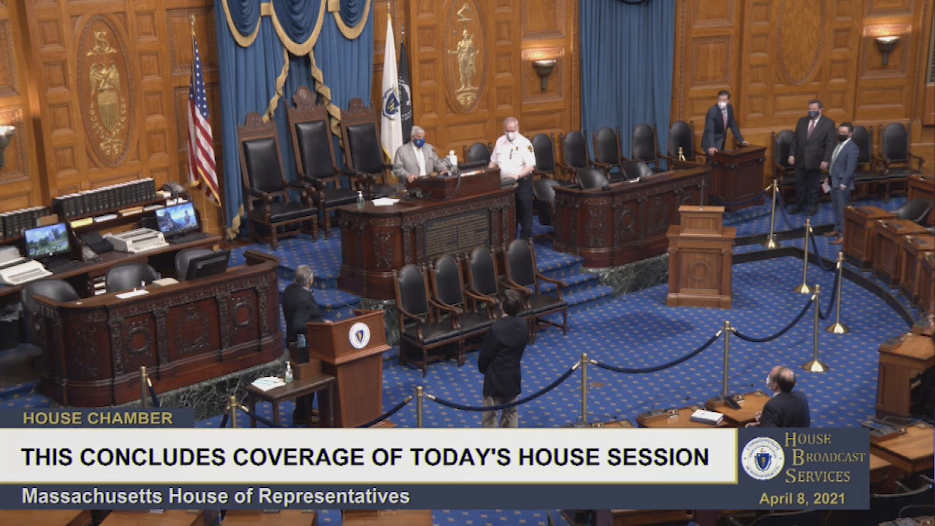 Thumbnail image for MA House of Representatives, April 8