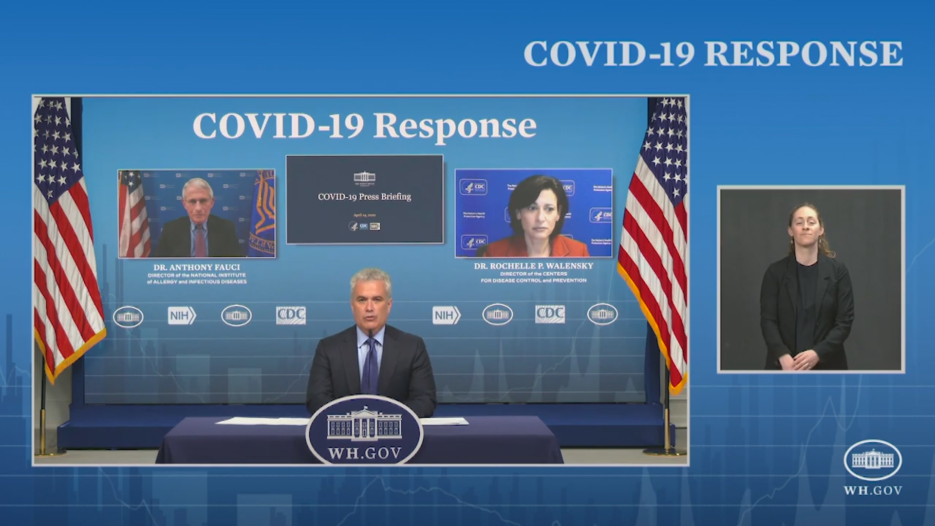 Thumbnail image for White House COVID-19 Update, April 14