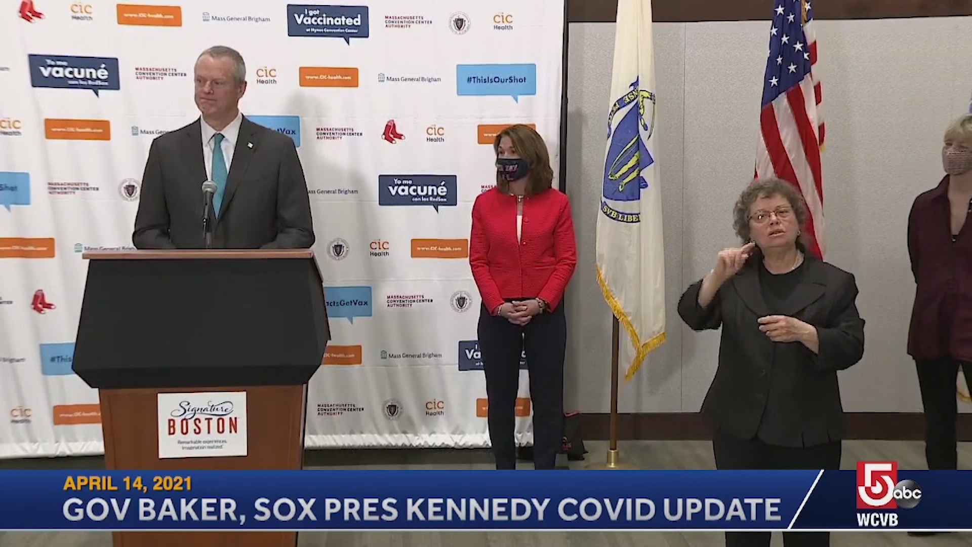 Thumbnail image for Governor Baker's COVID-19 pdate, April 14