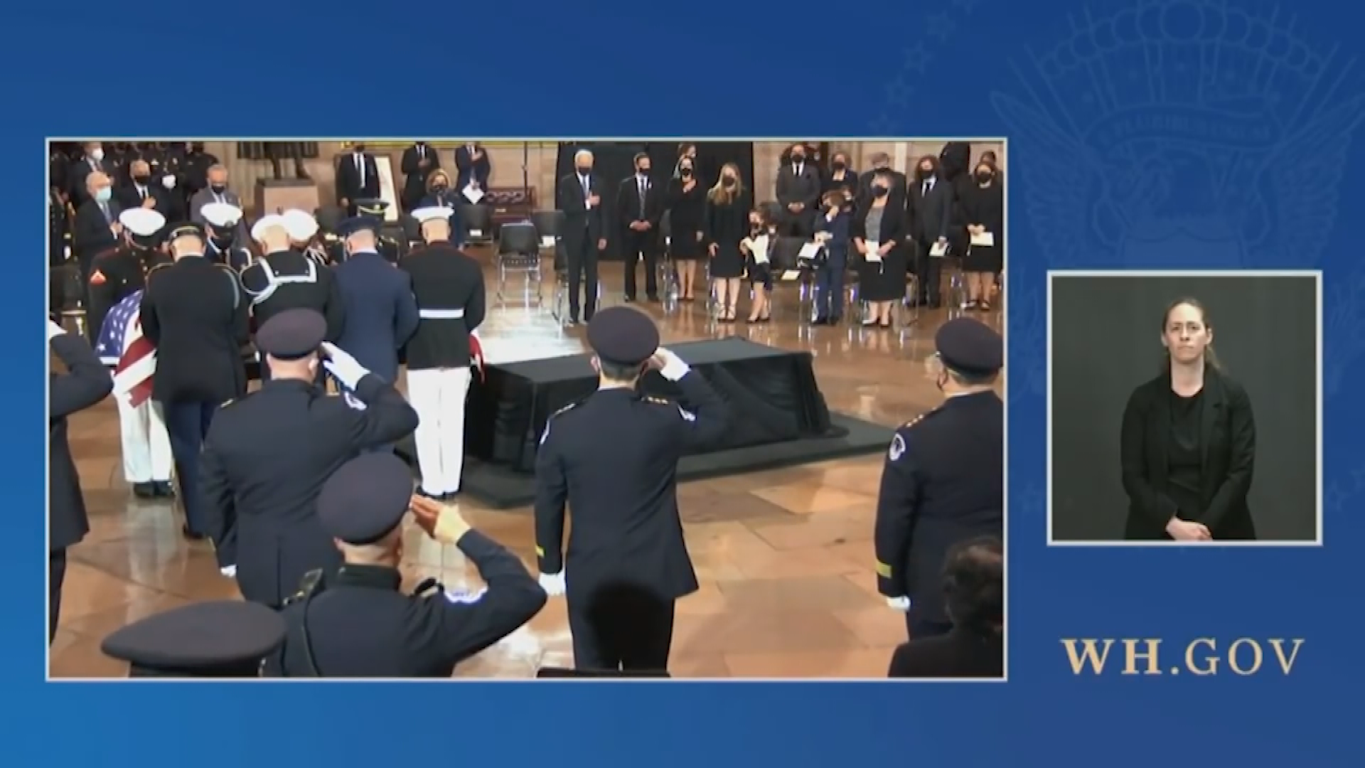 Thumbnail image for President Pays Respects for Capitol Police Officer