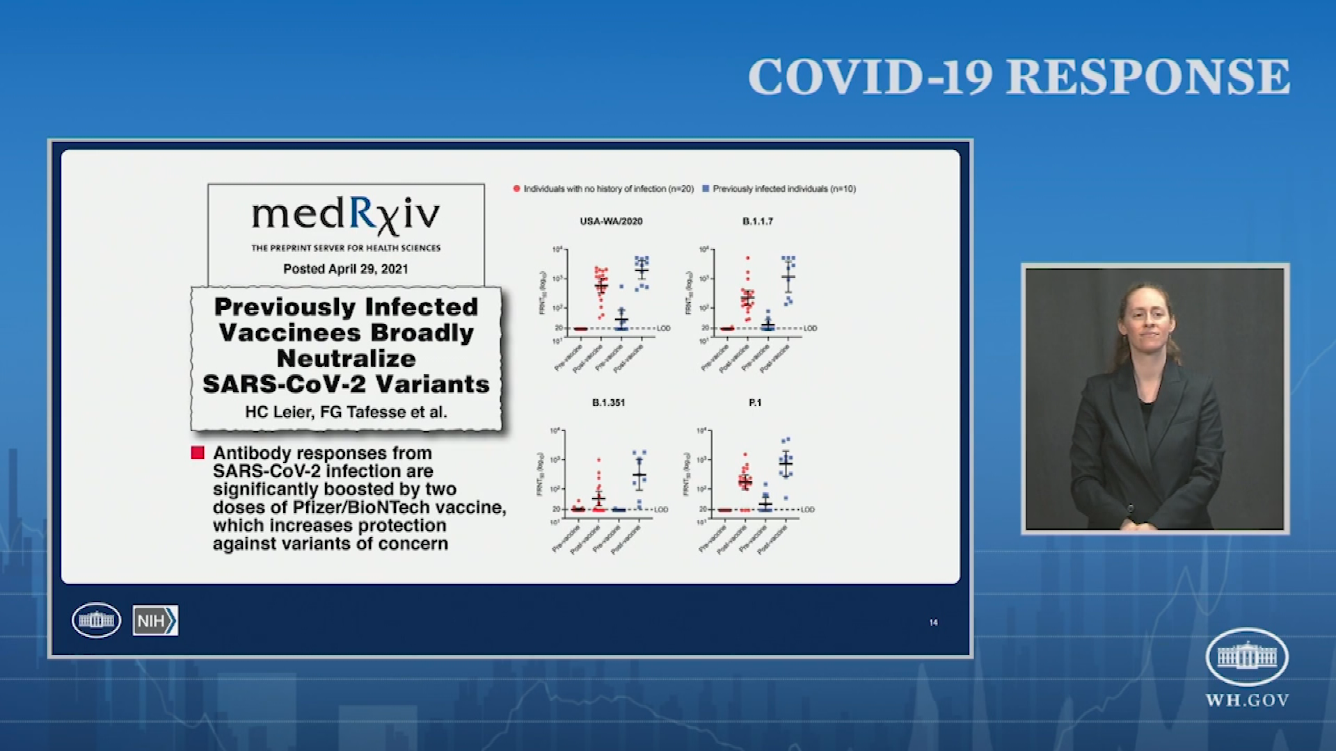 Thumbnail image for White House COVID-19 Update, May 5