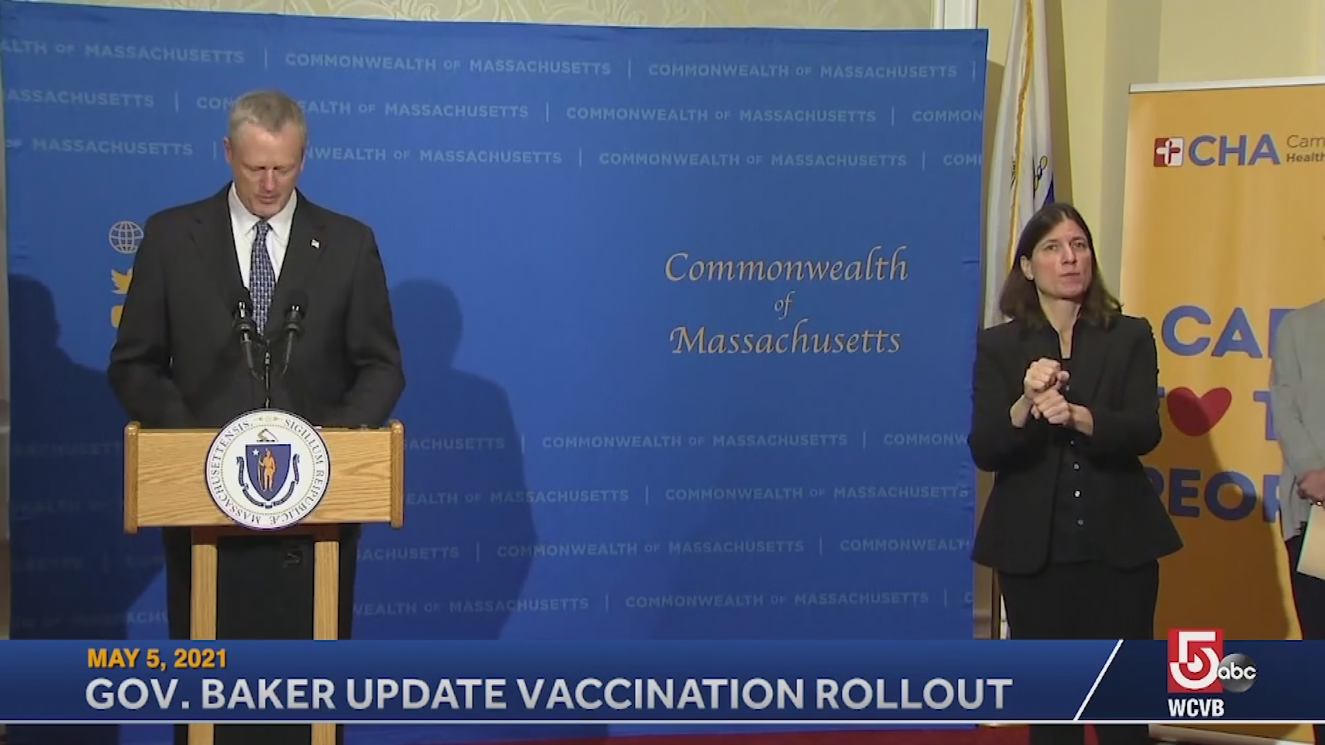 Thumbnail image for Governor Baker's COVID-19 Update, May 5