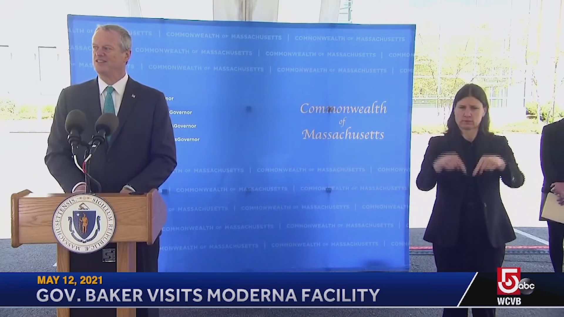 Thumbnail image for Governor Baker's COVID-19 Update, May 12
