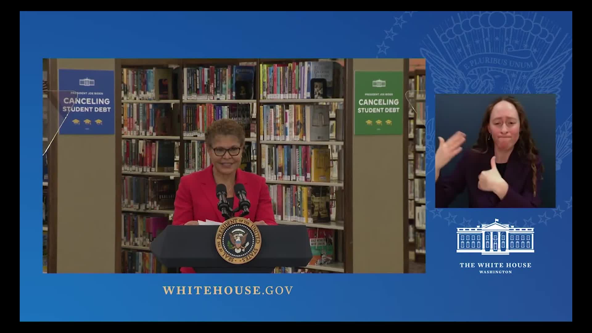 Thumbnail image for President on Canceling Student Debt