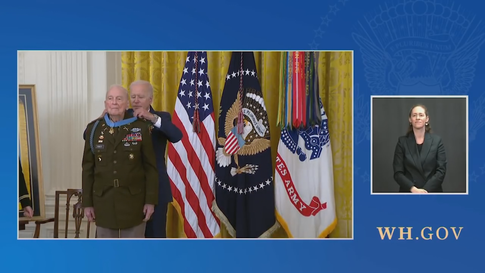 Thumbnail image for President Awards Medal of Honor to Army Colonel Ralph Puckett