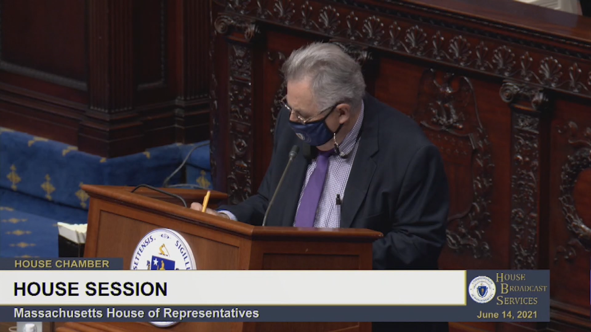 Thumbnail image for MA House of Representatives, June 14