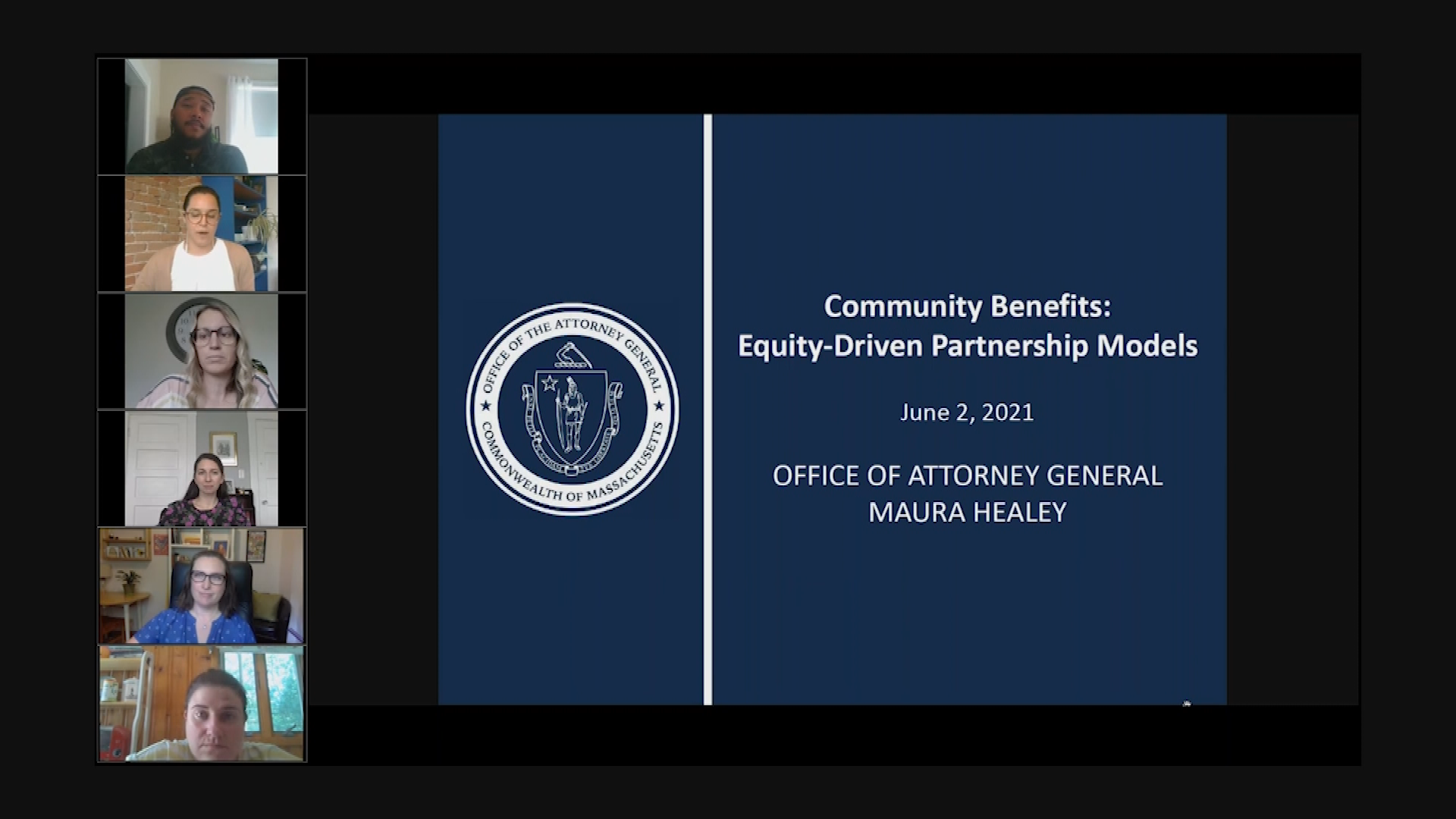 Thumbnail image for AG Webinar: Community Benefits