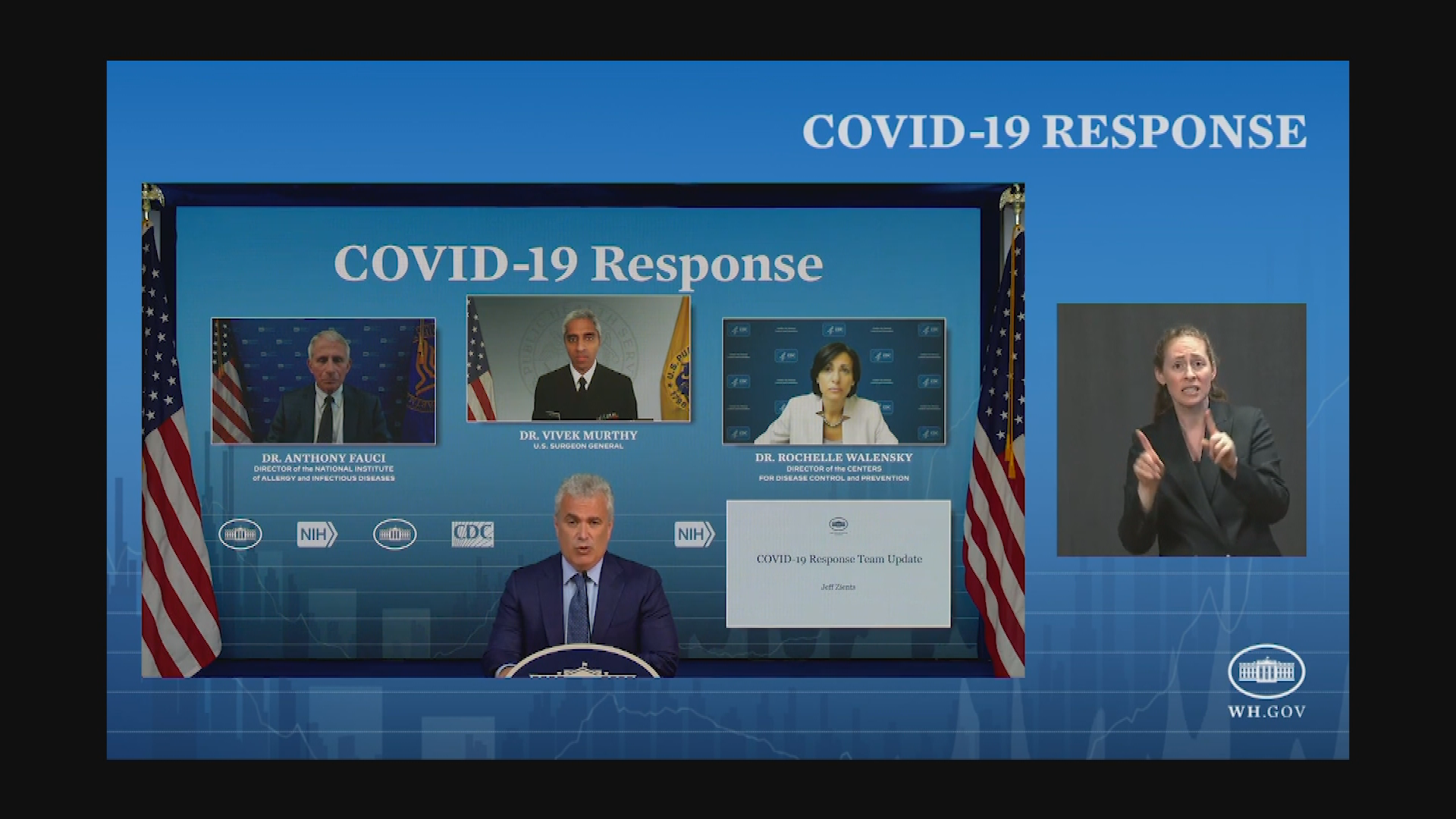 Thumbnail image for White House COVID-19 Update, July 22