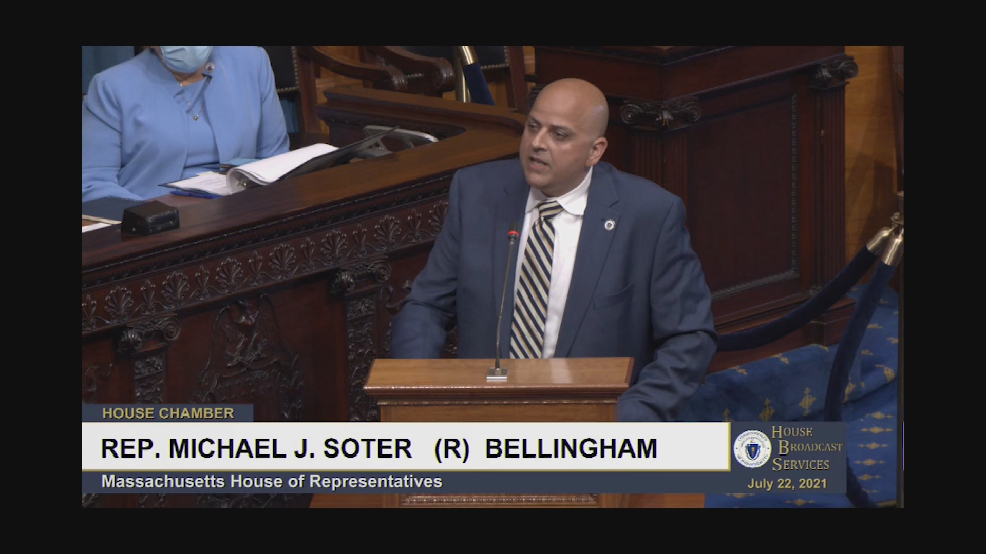 Thumbnail image for MA House of Representatives, July 22