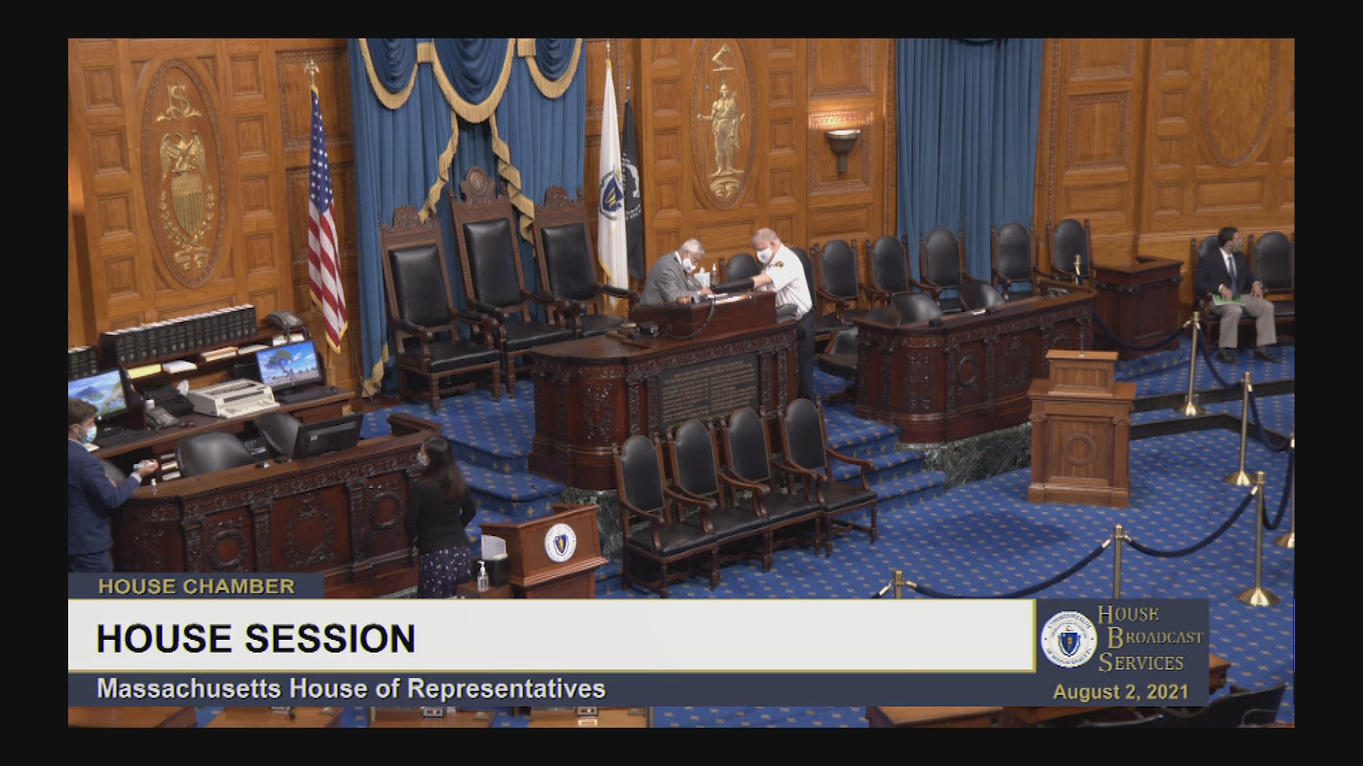 Thumbnail image for MA House of Representatives, Aug. 2 & 5