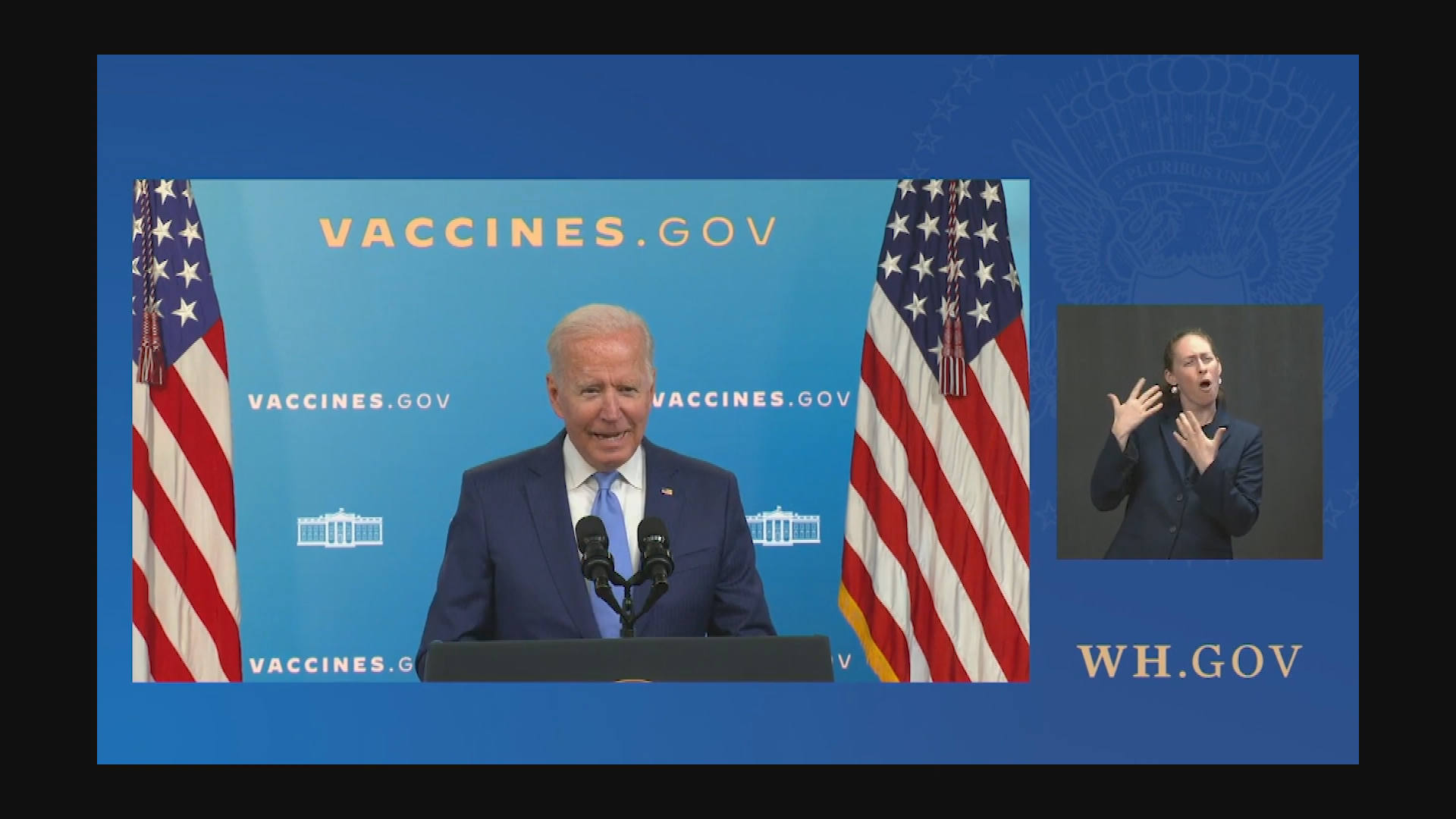 Thumbnail image for President on COVID & Vaccinations, Aug. 23