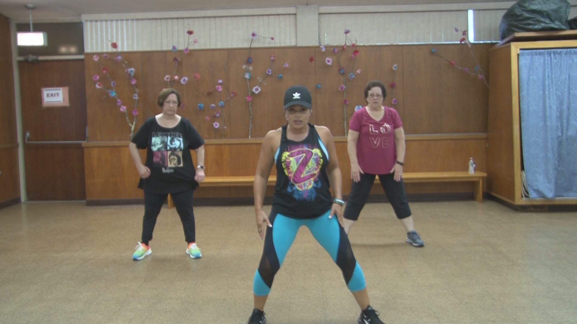Thumbnail image for Zumba at Wilks Library Class #6
