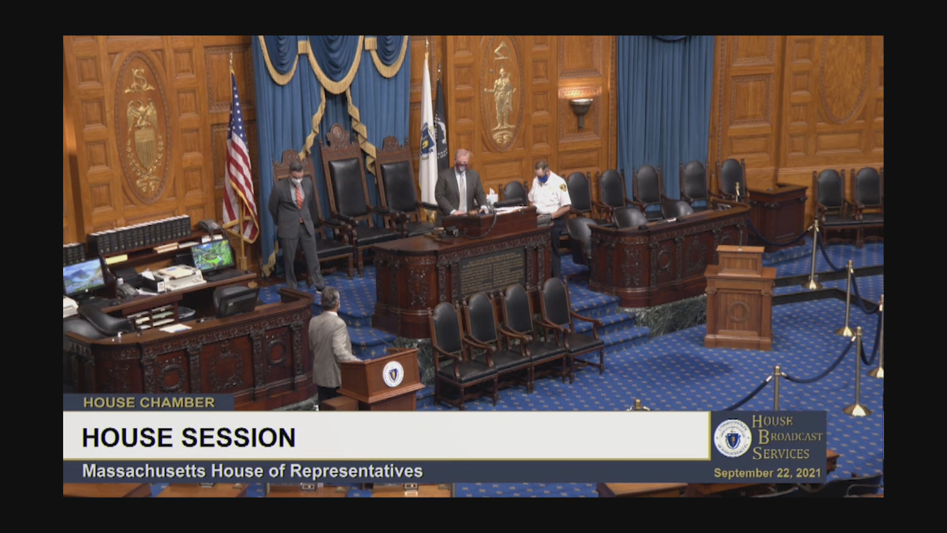 Thumbnail image for MA House of Representatives, Sept. 22 & 27