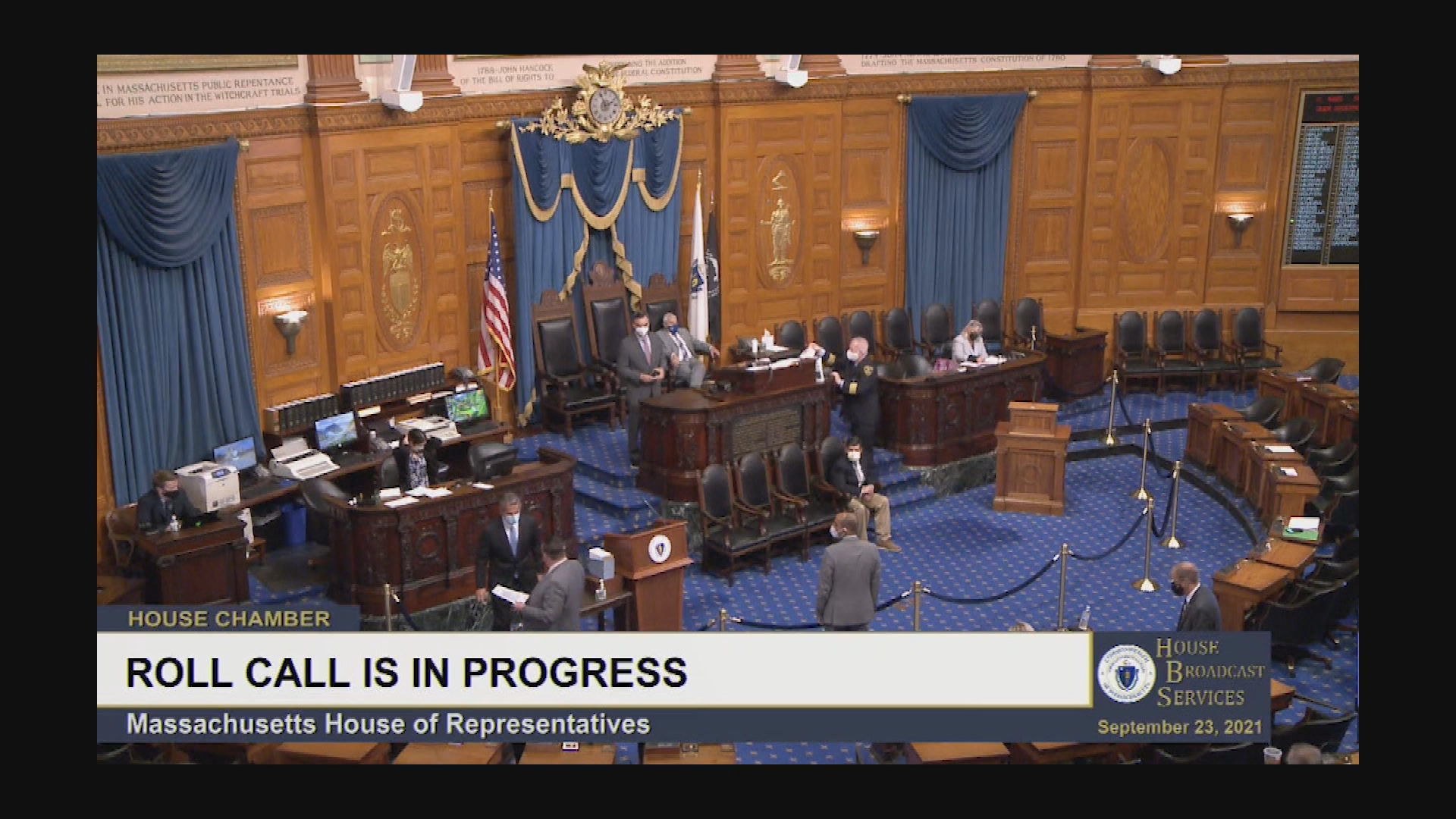 Thumbnail image for MA House of Representatives, Sept. 23