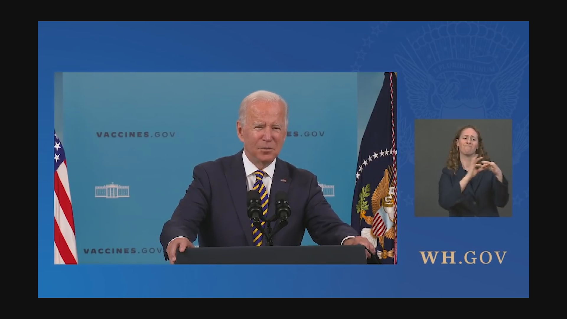 Thumbnail image for President on COVID-19 and Vaccinations