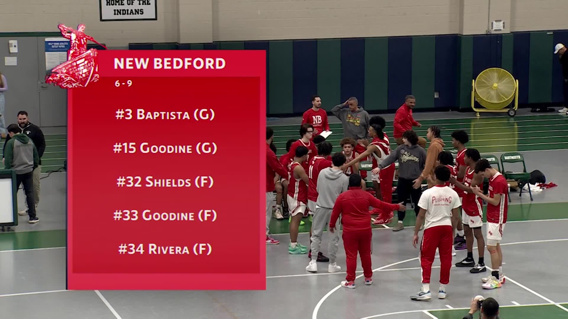 Thumbnail image for Boys' Basketball: NB at Dartmouth