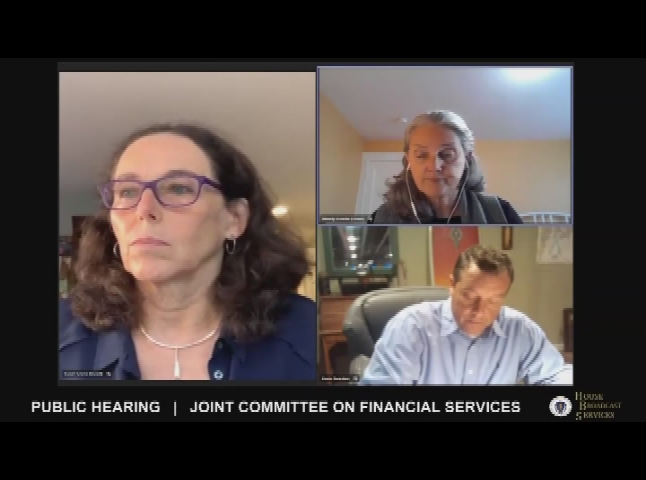 Thumbnail image for MA Committee on Financial Services, Oct. 20