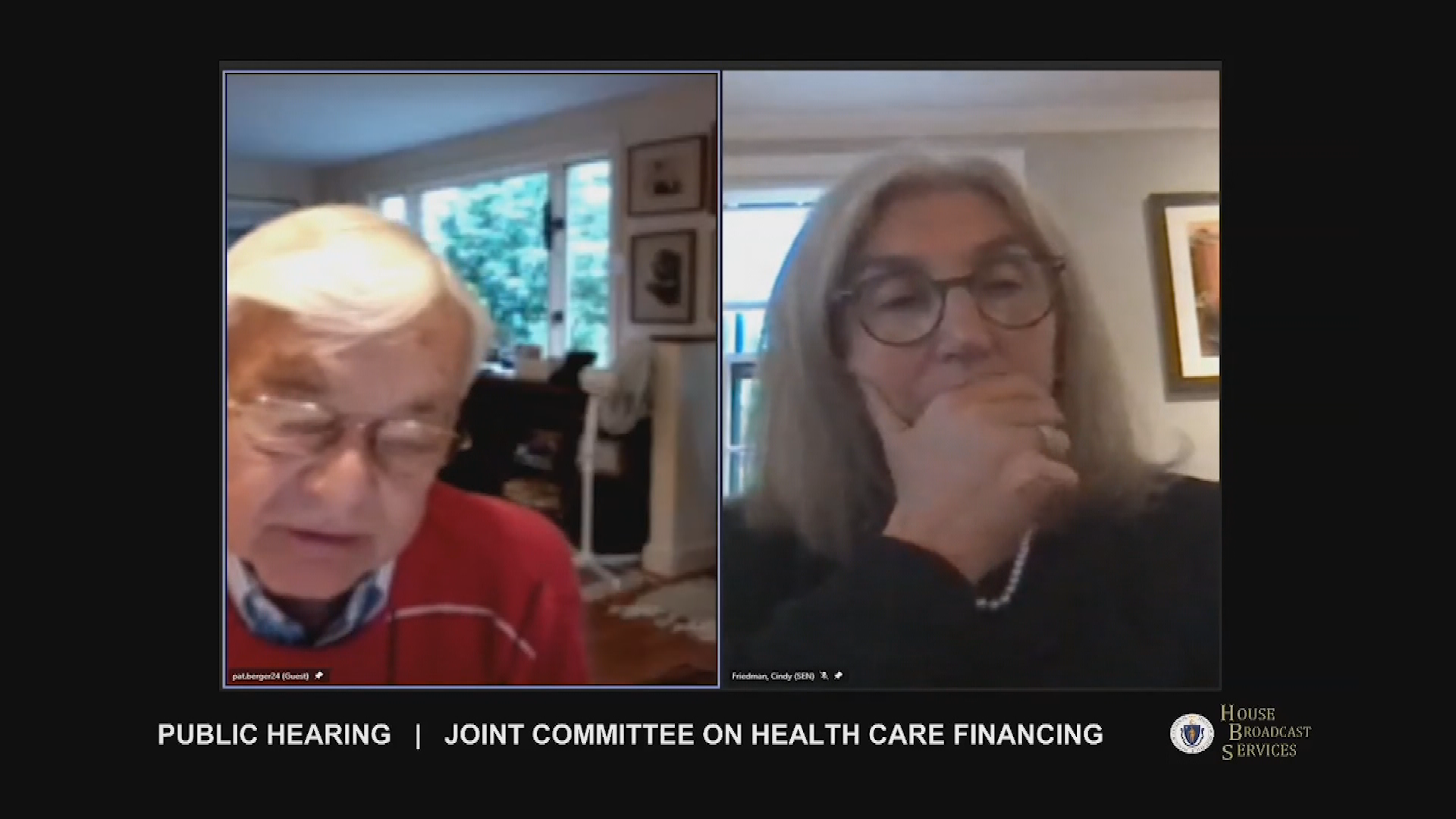 Thumbnail image for MA Committee on Health Care Financing, Oct. 26