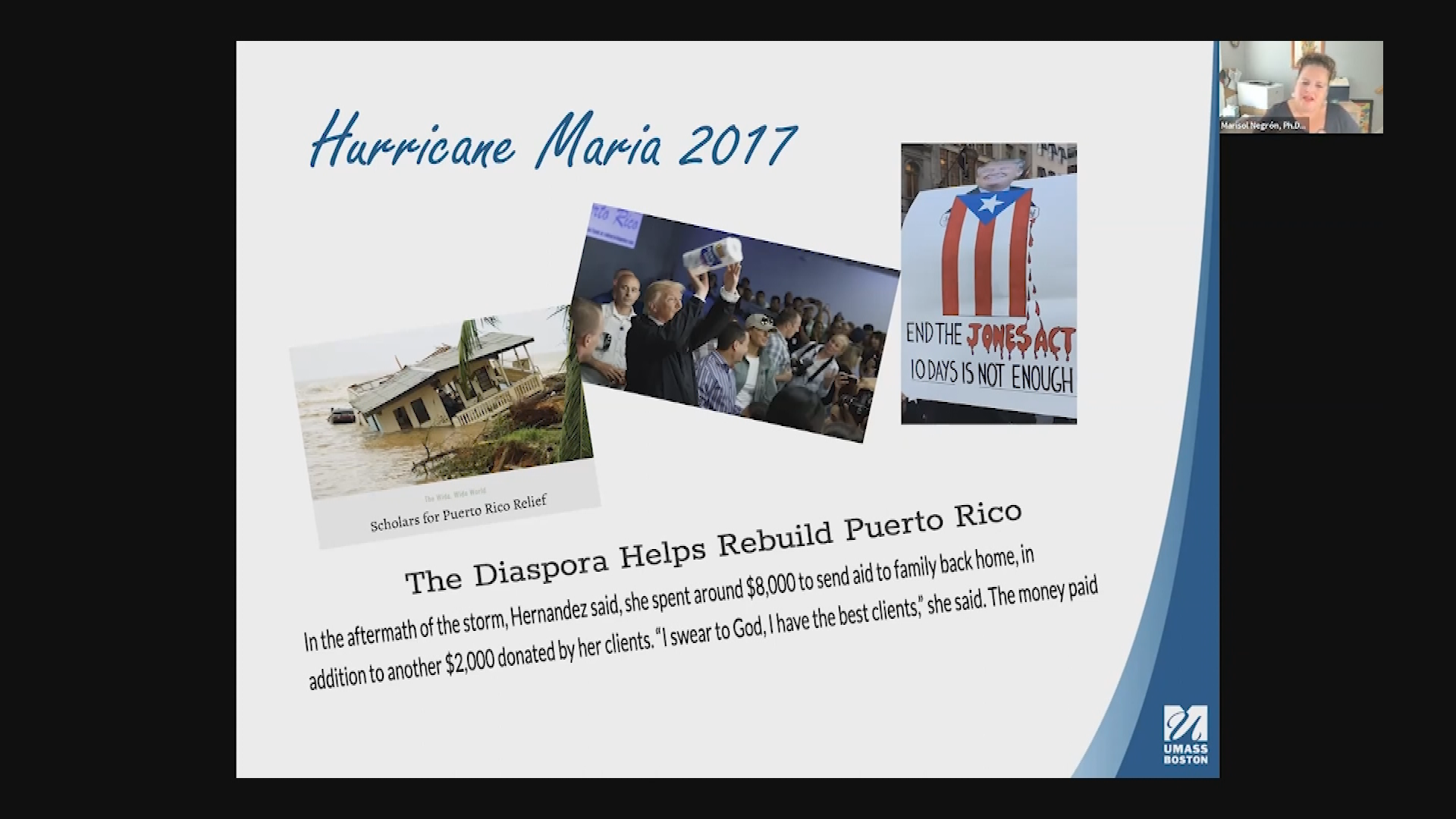Thumbnail image for UMass Boston: Climate Justice in Puerto Rico