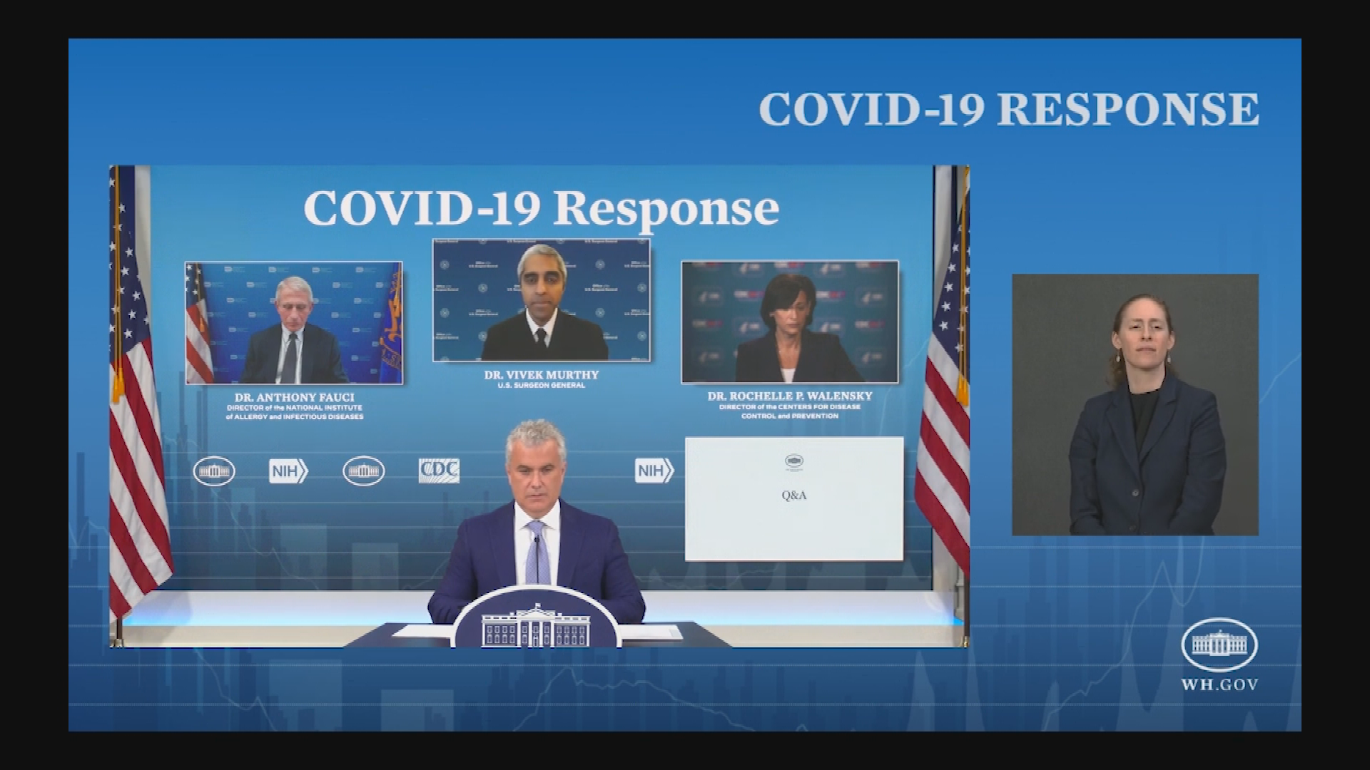 Thumbnail image for White House COVID-19 Update, Nov. 17