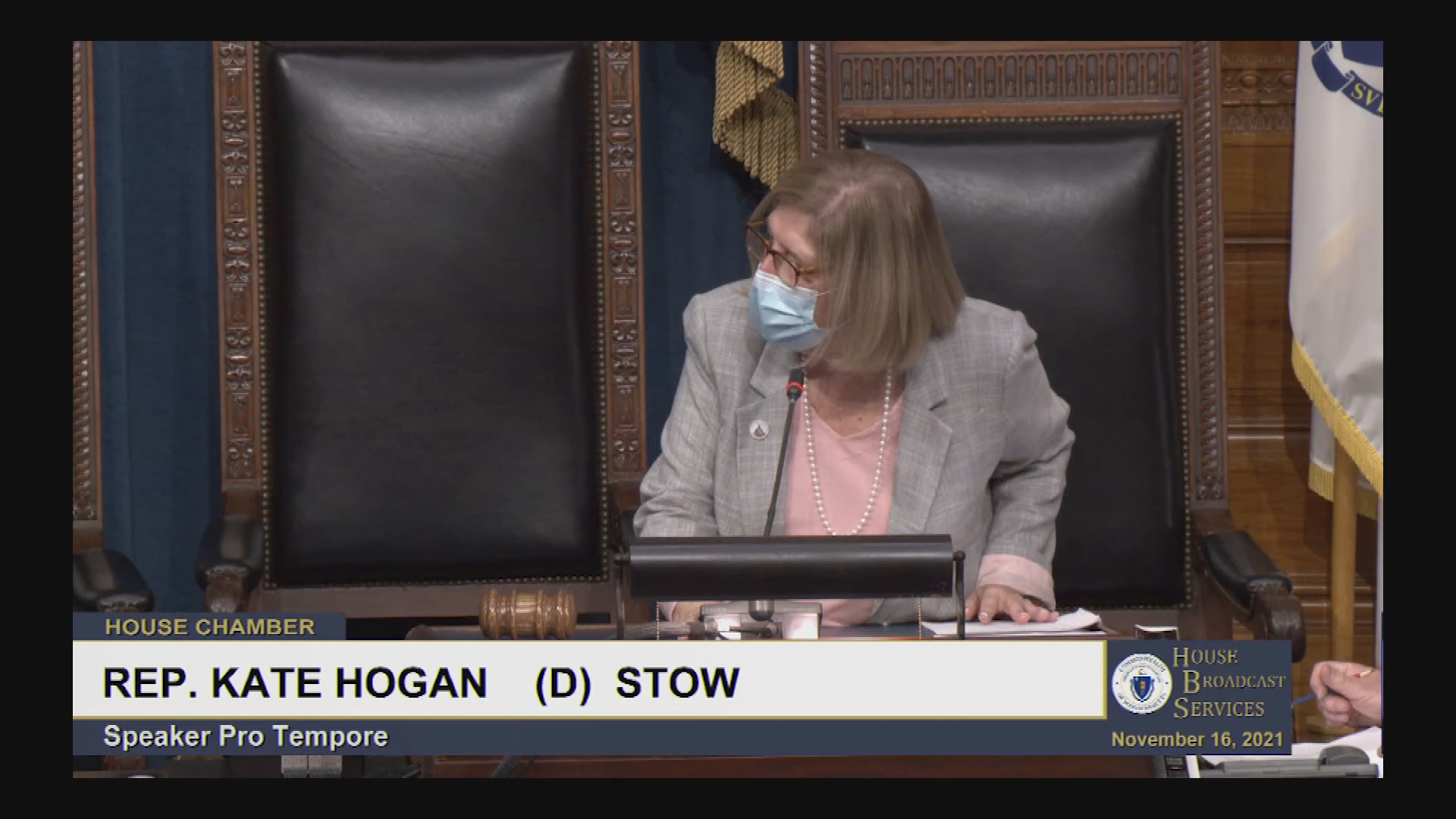 Thumbnail image for MA House of Representatives, Nov. 16